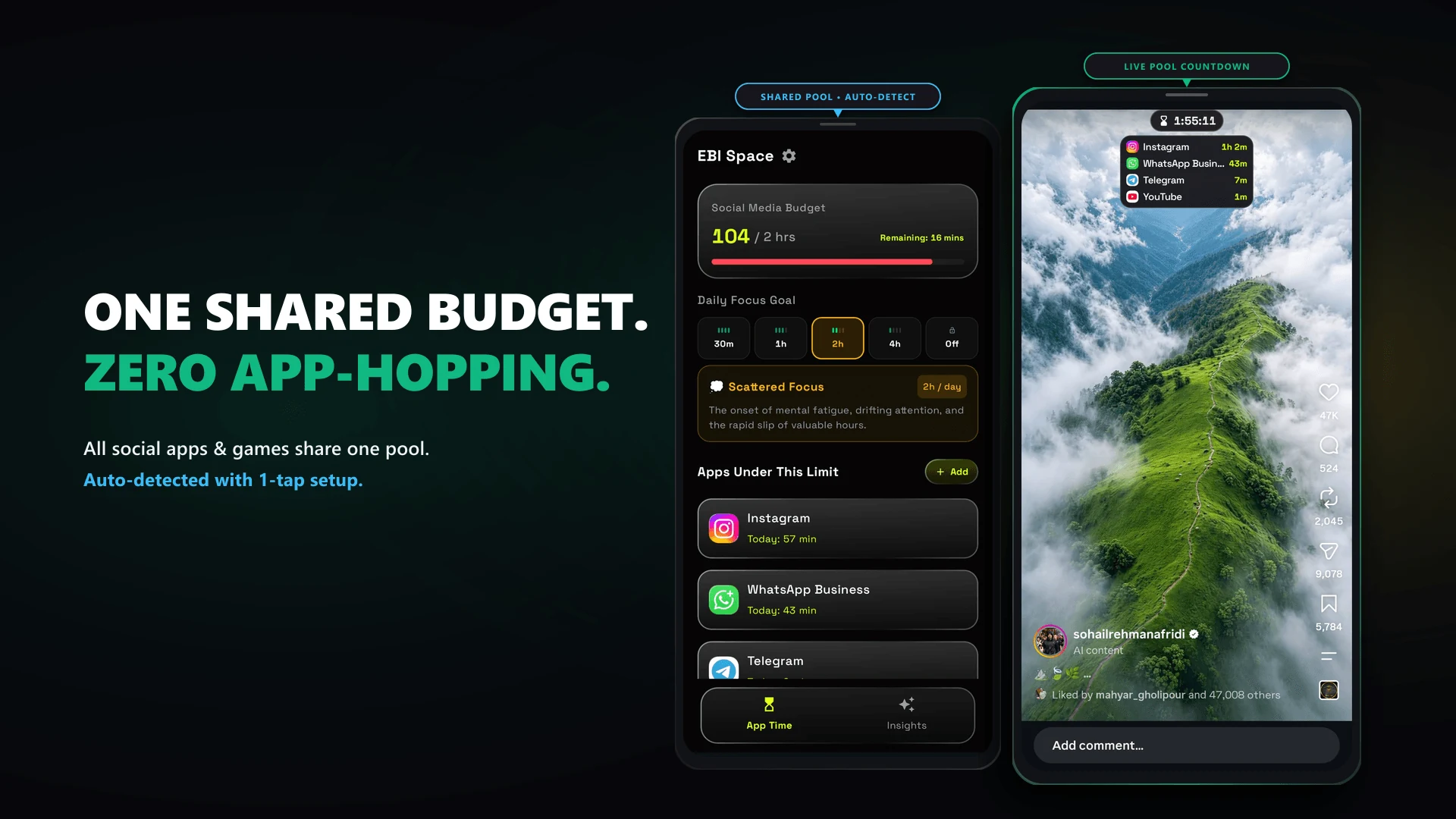 Shared Budget Reels Countdown